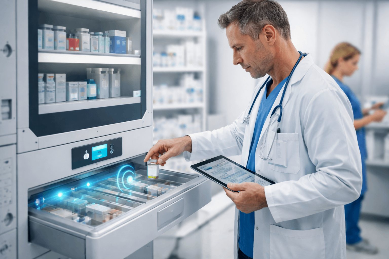 Ứng dụng của đầu đọc RFID t&iacute;ch hợp trong thiết bị y tế